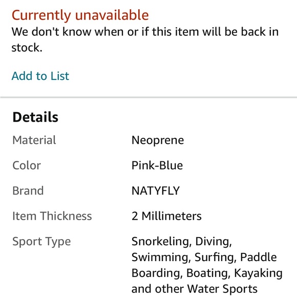 Little kid wetsuit short sleeves NWOT - Picture 5 of 7